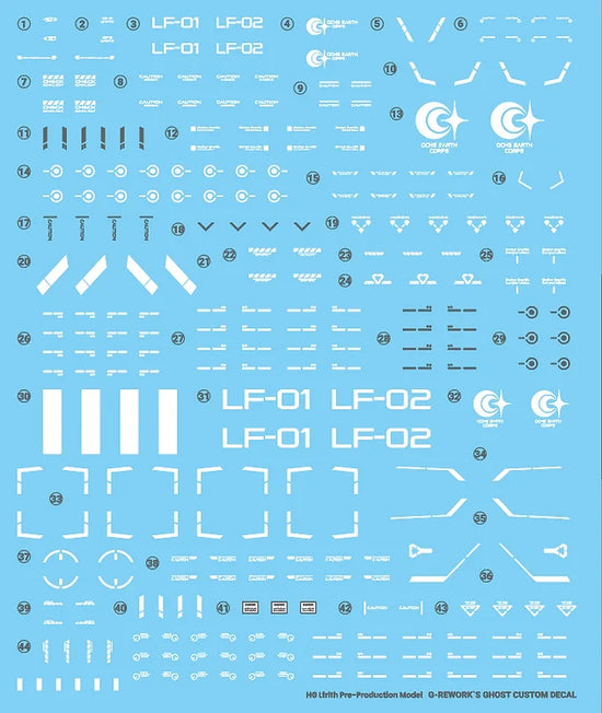 G-REWORK - [HG] [The Witch From Mercury] Lfrith Pre-Production Model (Water Decal)