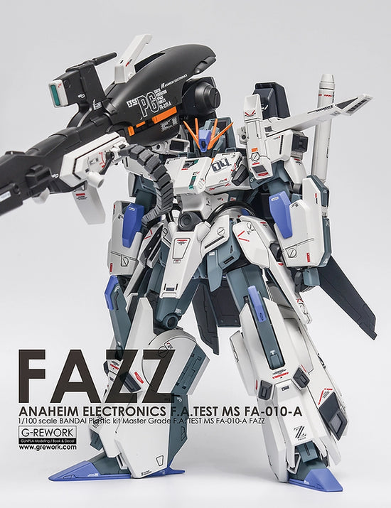 G-REWORK - [MG] ZZ Gundam Fazz [Ver.Ka] (Water Decal)