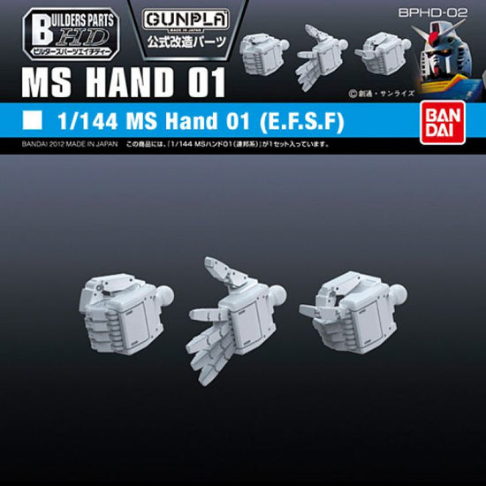 Builders Parts 1/144 HD-02 MS Hand 