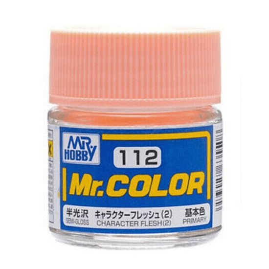 C112 Semi Gloss Character Flesh 2 Mr. Color 10ml Bottle