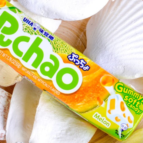 UHA Puchao Melon Soft Candy 50g