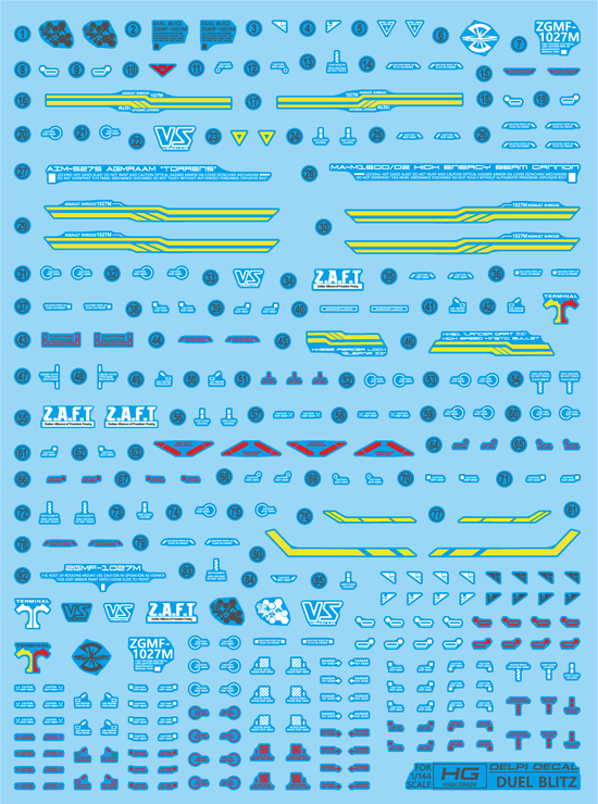 HG Duel Blitz (Water Decal)