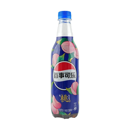 Pepsi White Peach Oolong Flavor 500ml