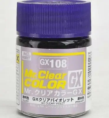 Mr. Clear Color GX108 Clear Violet (18ml)