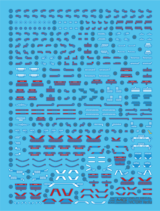 MG Victory (Water Decal)