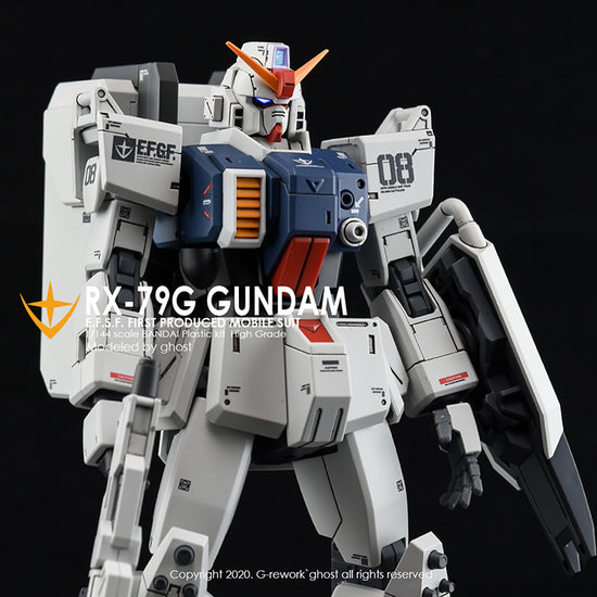 G-REWORK - [HG] 08th MS Team Ground Type Gundam (Water Decal)