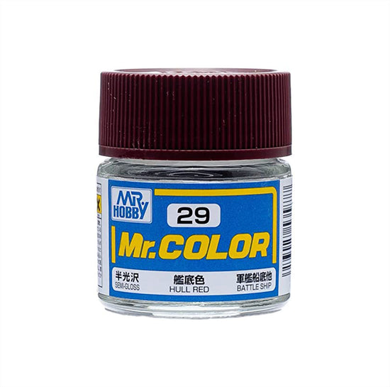 Mr. Color Semi-Gloss Hull Red (10ml)