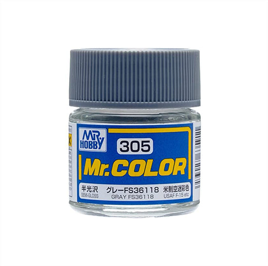 Mr. Color Semi-Gloss Gray FS36118 (10ml)