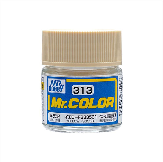 Mr. Color Semi-Gloss Yellow FS33531 (10ml)