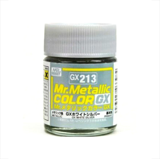 Mr. Metallic Color GX213 Metallic White Silver (18ml)