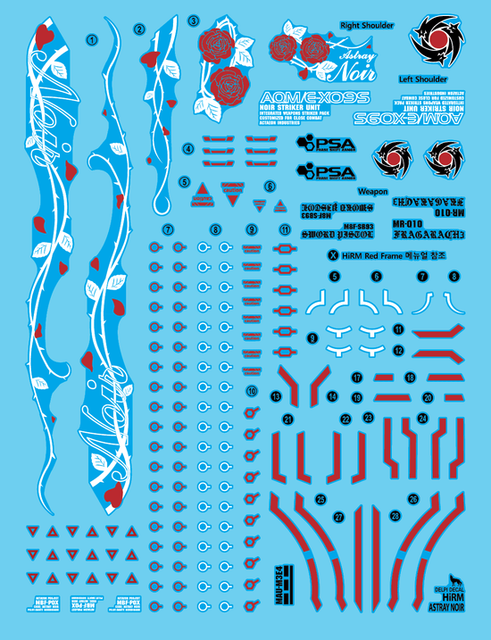 High Resolution HIRM Astray Noir (Water Decal)