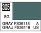 C305 Semi Gloss Gray FS36118 10ml, GSI Mr. Color