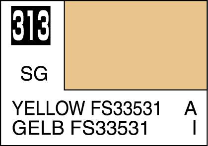 Mr. Color Semi-Gloss Yellow FS33531 (10ml)