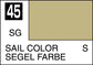 C45 Semi-Gloss Sail Color 10ml, GSI Mr. Color