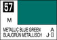 C57 Metallic Blue Green 10ml, GSI Mr. color