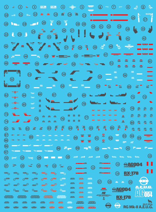 RG Mk-II AEUG (Water Decal)