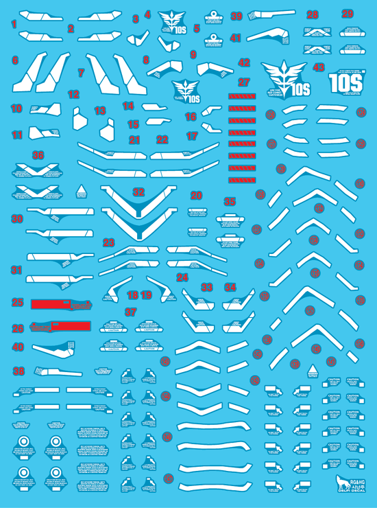 RG/HG Sinanju (White) (Water Decal)