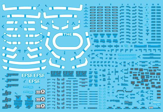 MG THE-O (Water Decal)