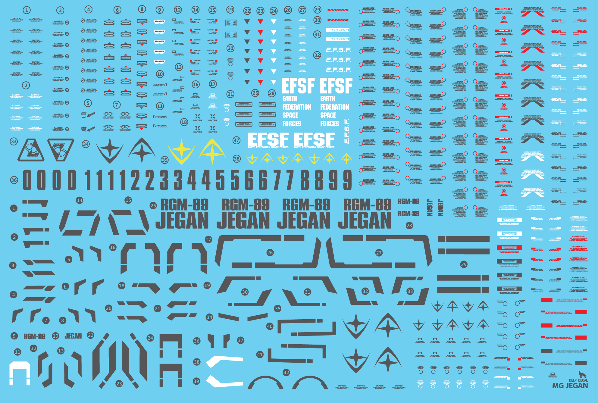 MG Jegan (Water Decal)