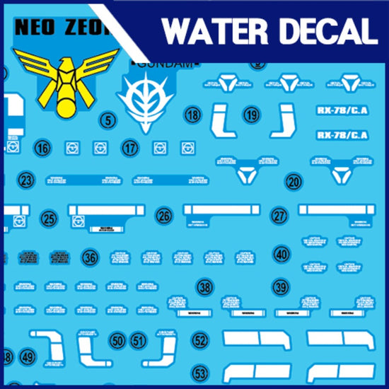 MG Casval 3.0 (Water Decal)