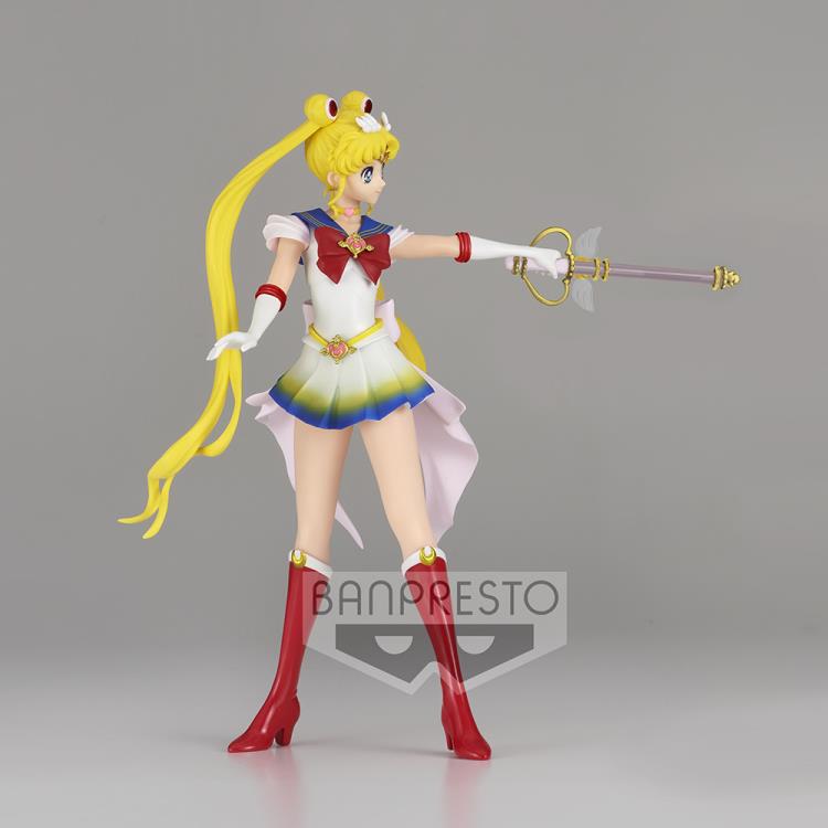 Sailor Moon Eternal SUPER SAILOR MERCURY Figure A Type Glitter Glamours Prize NW