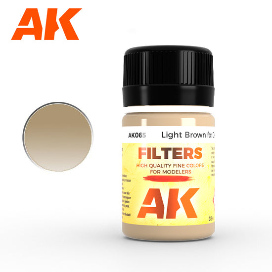 Light Brown For Desert Yellow (Afrika Korps Filter) 35ml Bottle