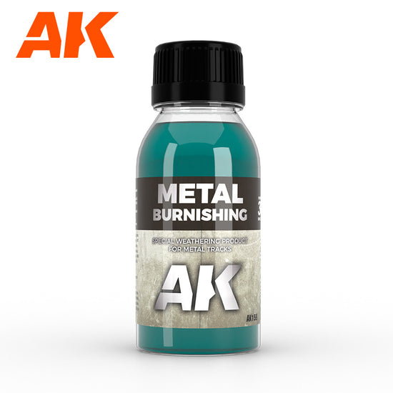 AK Interactive Metal Burnishing Fluid 100ml Bottle
