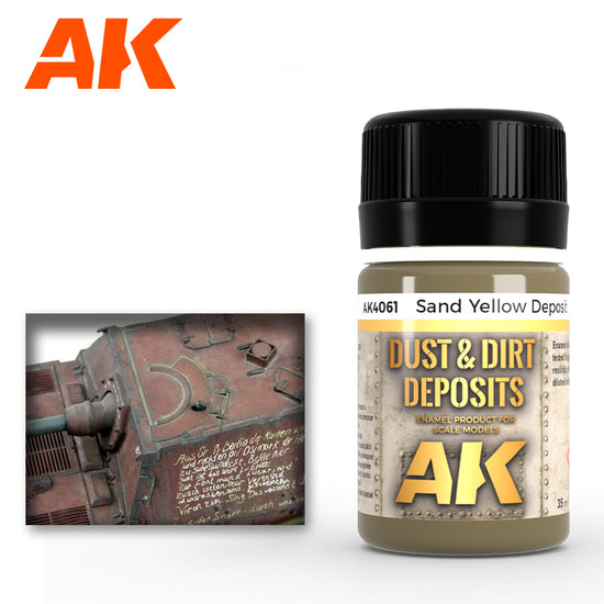 AK Interactive Sand Yellow Deposit
