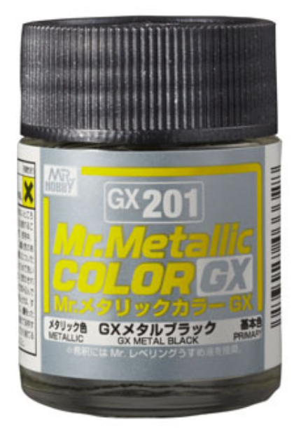 Mr. Metallic Color GX201 Metal Black (18ml)