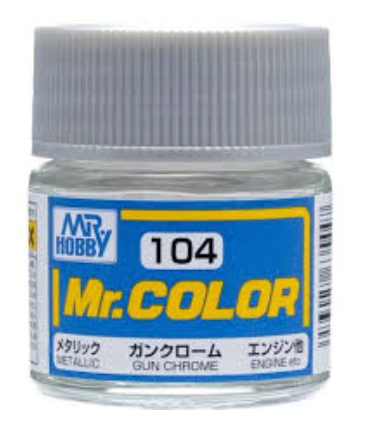 Mr. Color Metallic Gloss Gun Chrome (10ml)