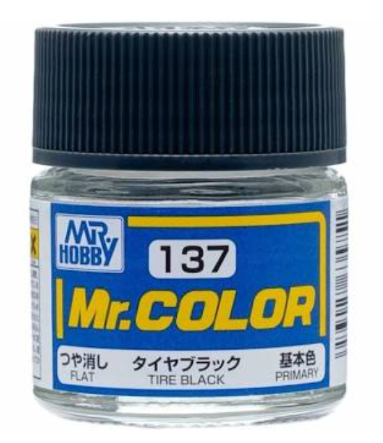 Mr. Color Flat Tire Black (10ml)