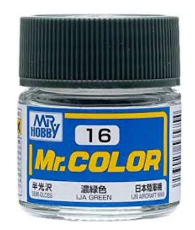 Mr. Color Semi-Gloss IJA Green (10ml)