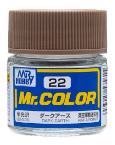 Mr. Color Semi-Gloss Dark Earth (10ml)