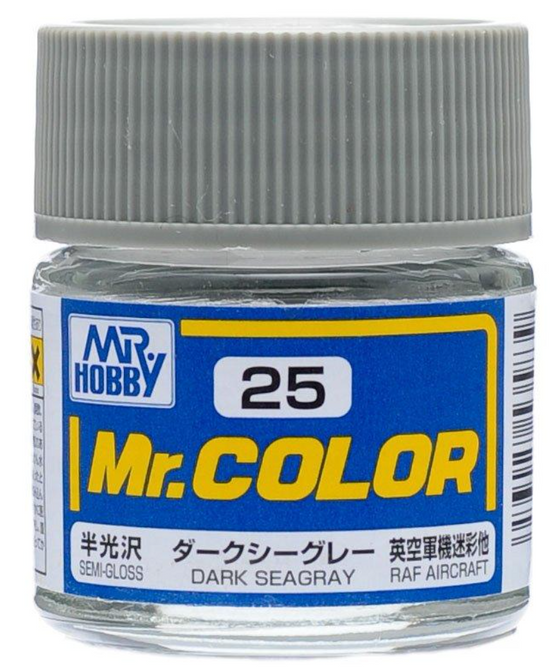 Mr. Color Semi-Gloss Dark Sea Gray (10ml)