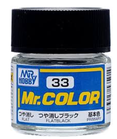 Mr. Color Flat Black (10ml)