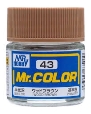 Mr. Color Semi-Gloss Wood Brown (10ml)