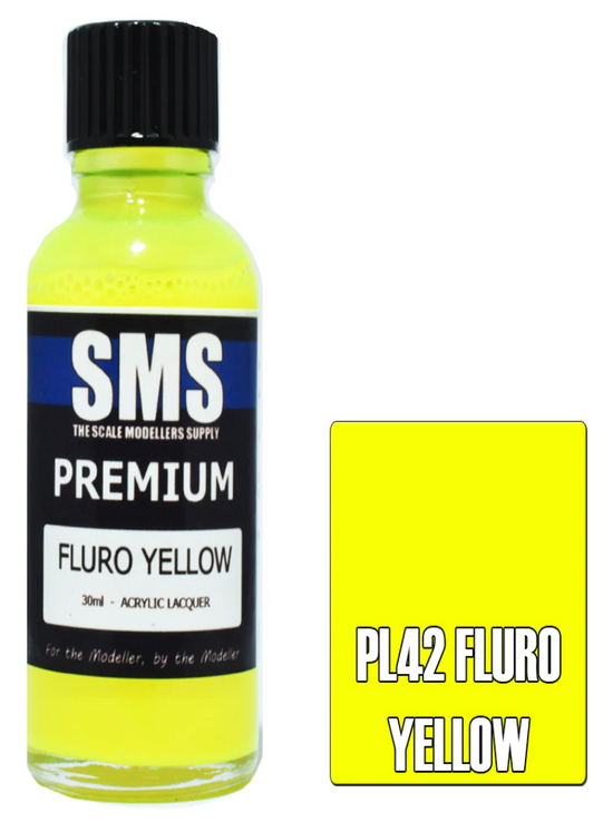 Premium Fluro Yellow 30ml
