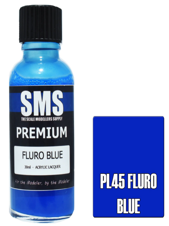 Premium Fluro Blue 30ml
