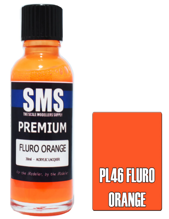 Premium Fluro Orange 30ml
