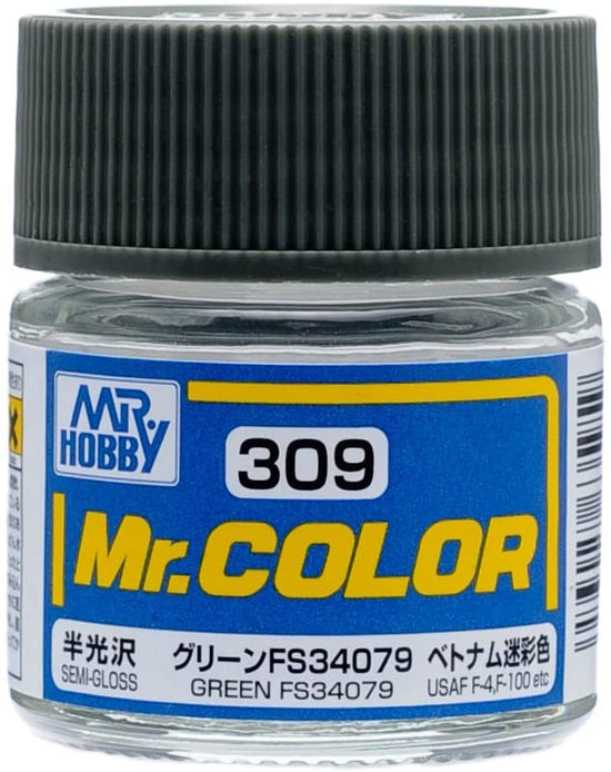 Mr. Color Semi-Gloss Green FS34079 (10ml)