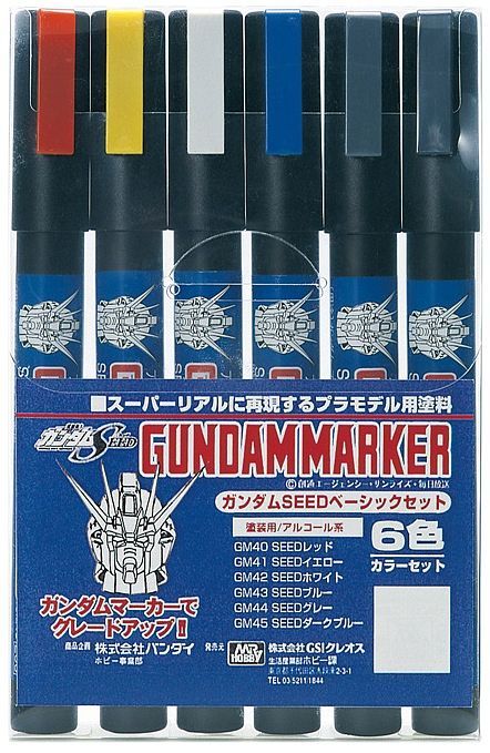 GMS-109 Gundam Marker Seed Basic Set