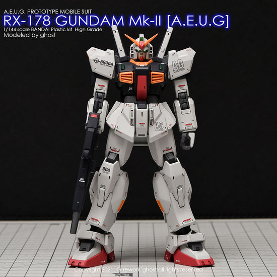 G-REWORK - [HG] Gundam MK-II (A.E.U.G.) (Water Decal)