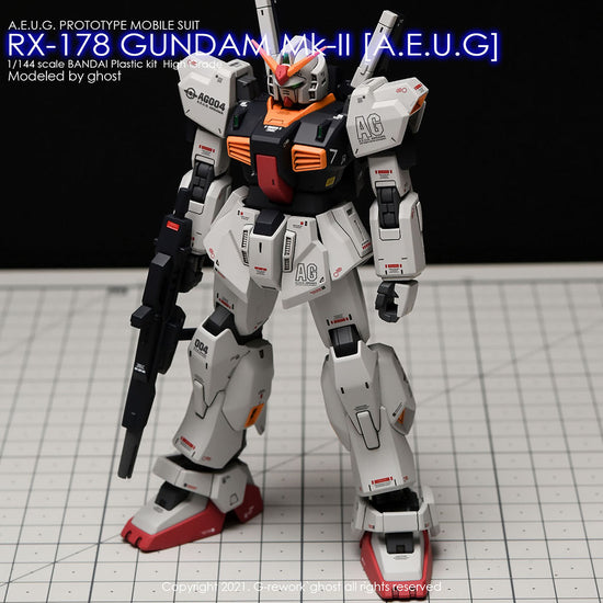 G-REWORK - [HG] Gundam MK-II (A.E.U.G.) (Water Decal)