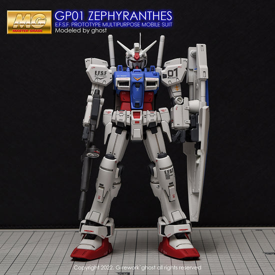 G-REWORK - [MG] GP01 ZEPHYRANTHES (Water Decal)