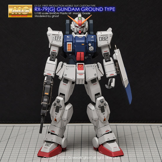 G-REWORK - [MG] RX-79[G] Gundam Ground Type (Water Decal)