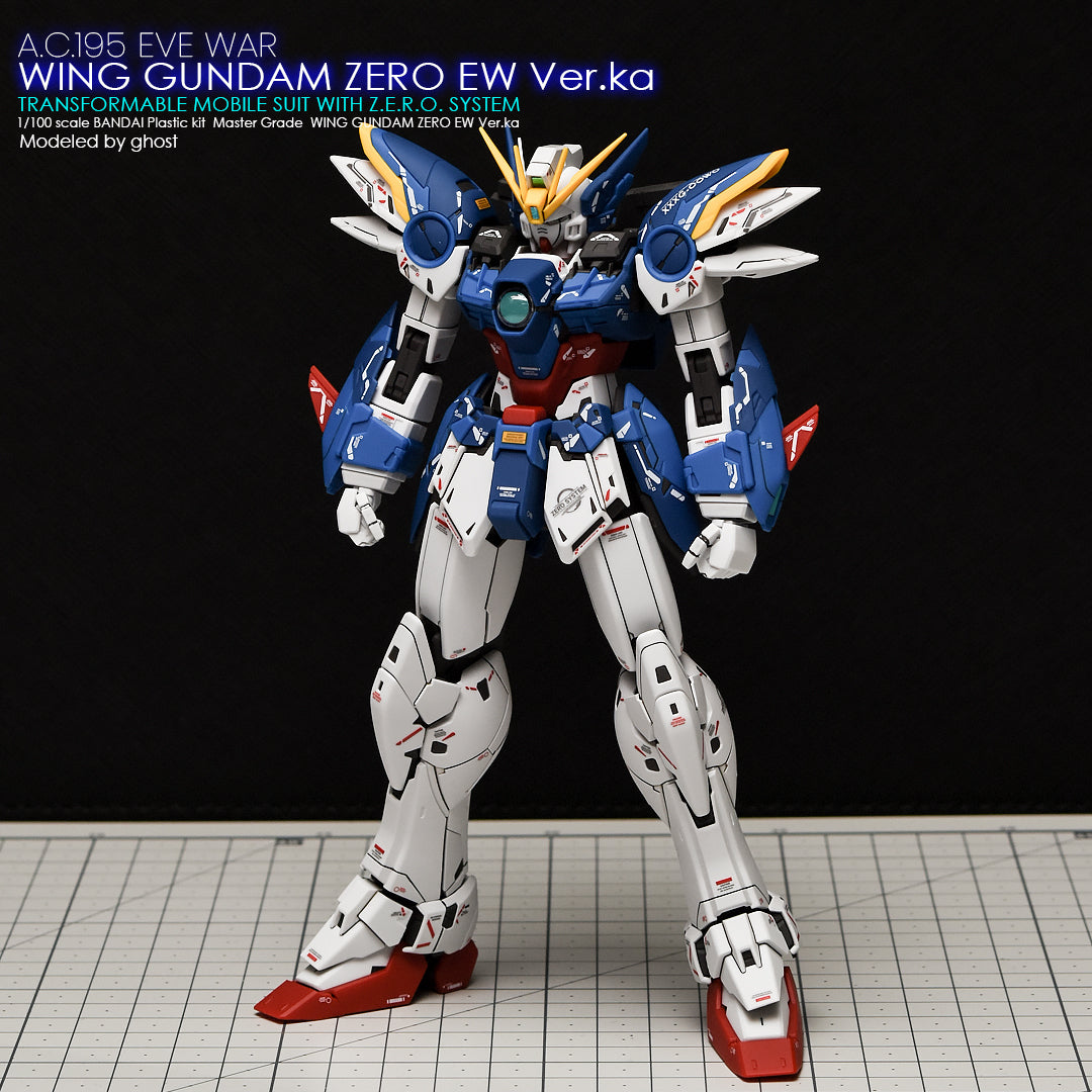 MG Wing on sale Gundam Zero EW + decal