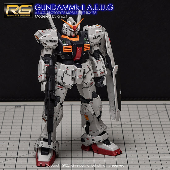 G-REWORK - [RG] RX-178 MK-II Gundam [AEUG] (Water Decal)