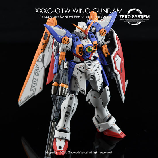 G-REWORK - [RG] Wing Gundam TV.Ver (Water Decal)