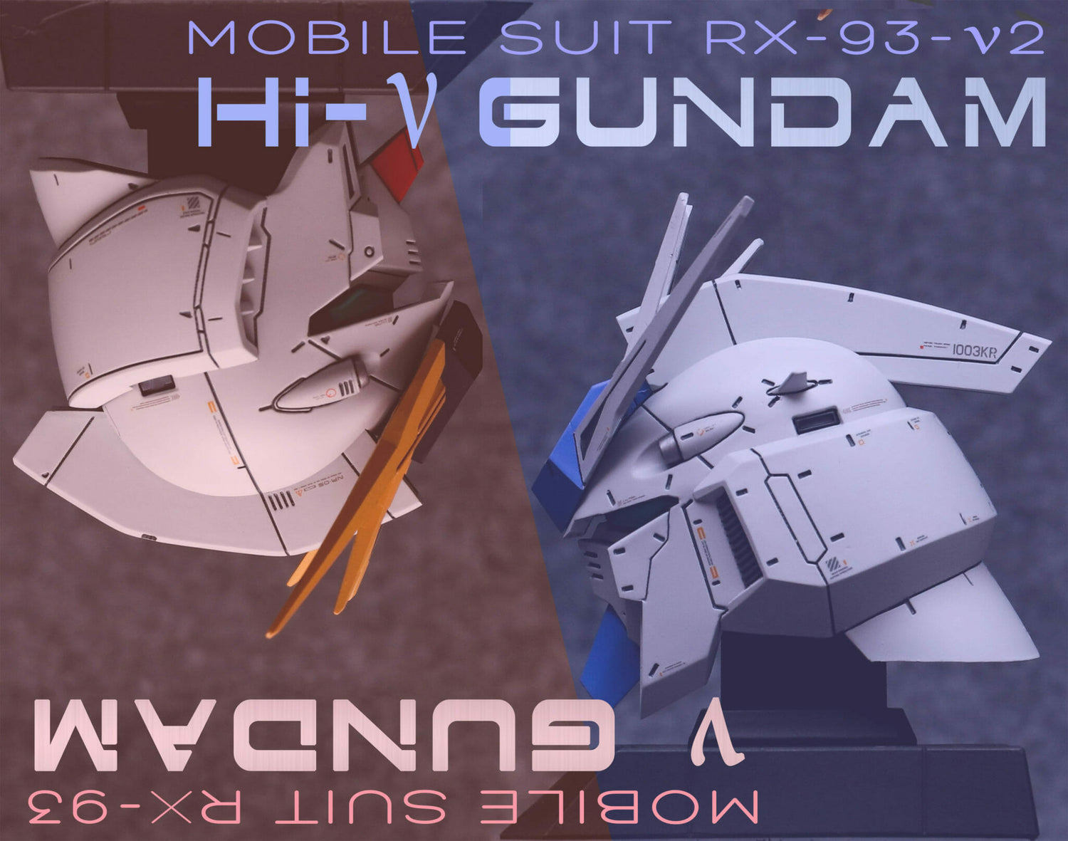 AC Studio 1/35 RX-93-v2 Hi-v Gundam Head Bust Full Resin Kit