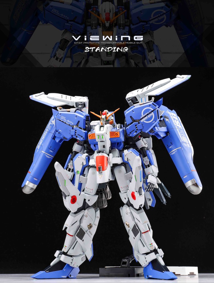 AOK #02 MG EX-S Gundam Resin Conversion Kit with Weapon Expansion